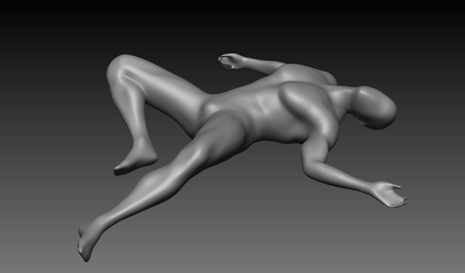 12 Figures of Men in Motion vol1 3D model_12