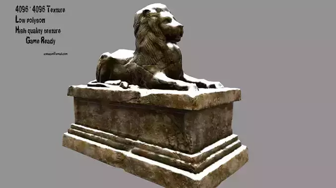 Lion Statue 30