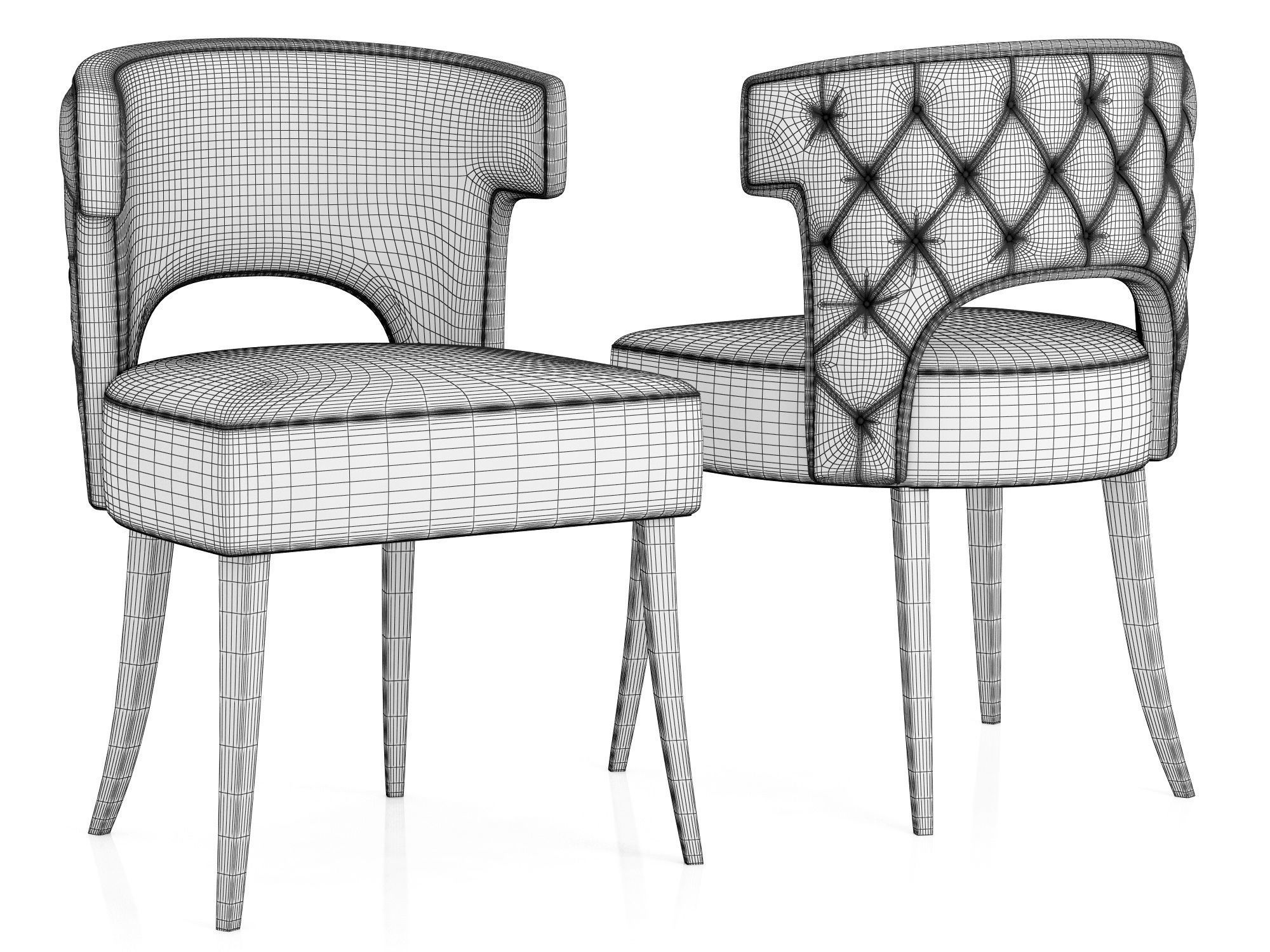 Brabbu Kansas Dining Chair 3D model_7