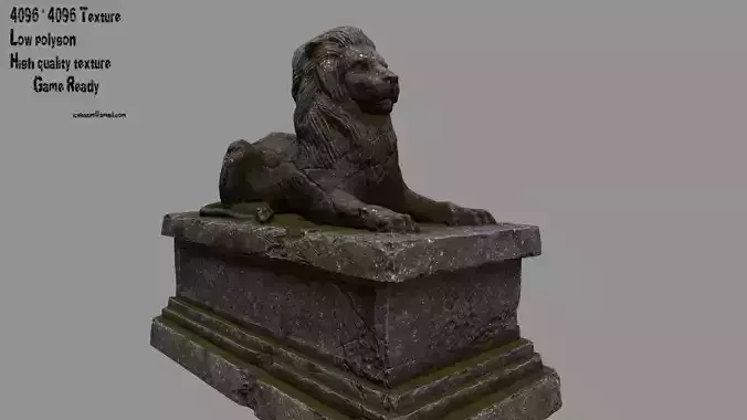 Lion Statue 25