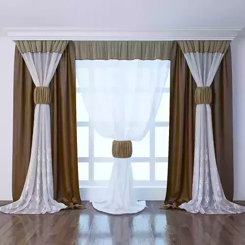 Curtain 02 3D model