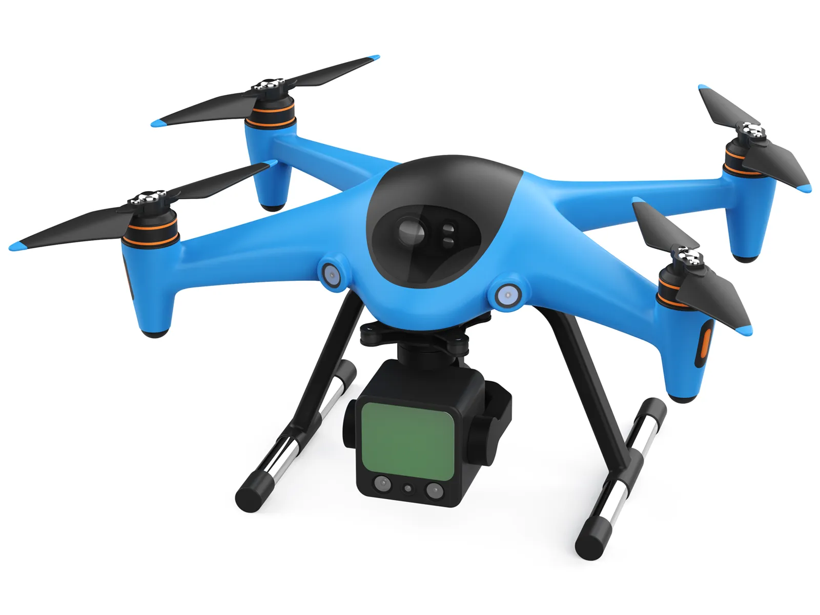 Industrial Survey and Mapping Drone Concept 3D model | CGTrader