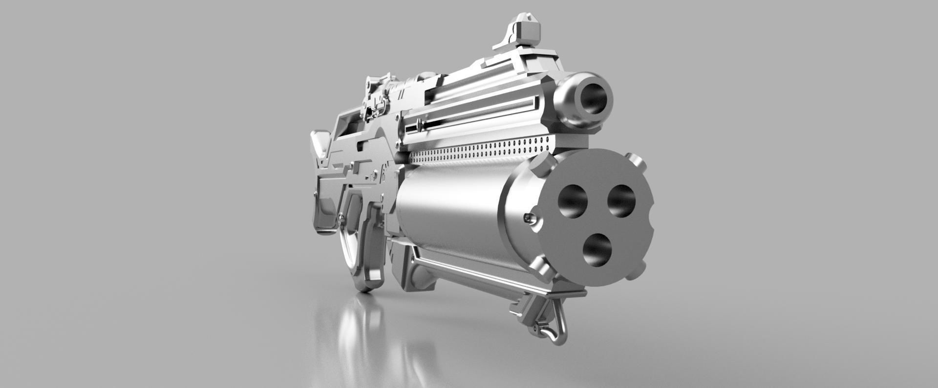 Mass Effect Andromeda Cyclone 3D print model_1