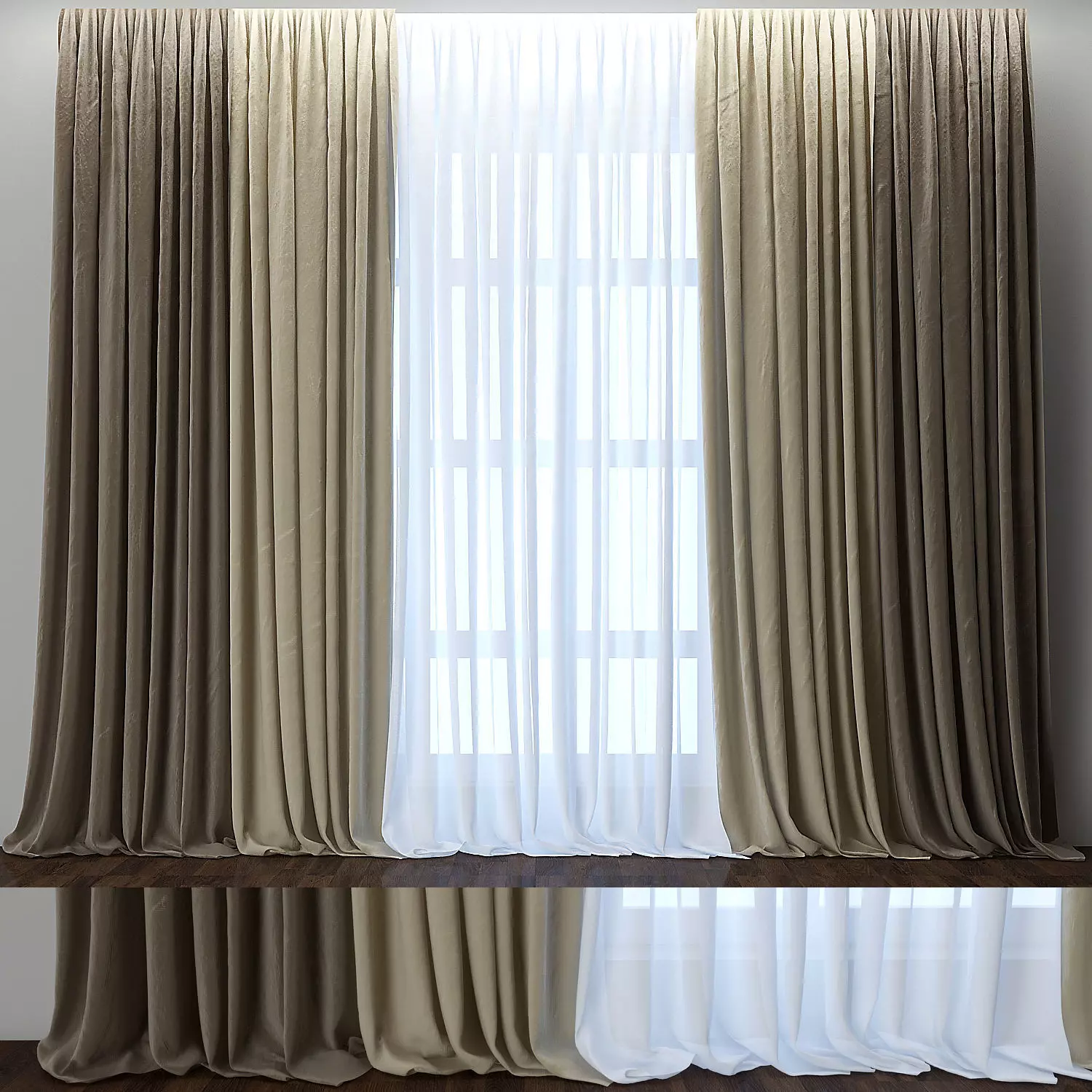 Curtain 12 3D model_0