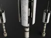 3D model Military Sci-Fi Antenna Pack 15 Futuristic Communication Props ...