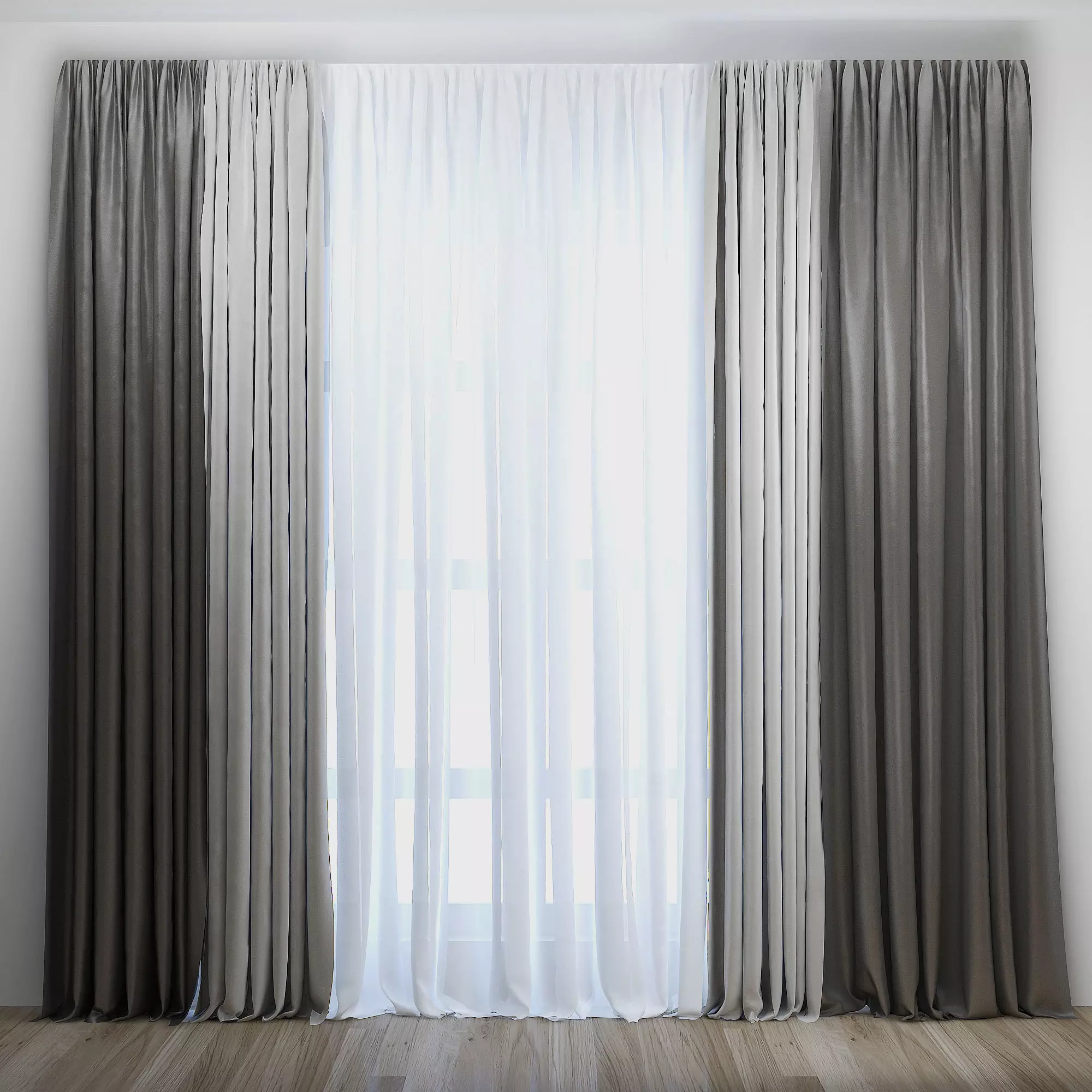 Curtain 20 3D model_0