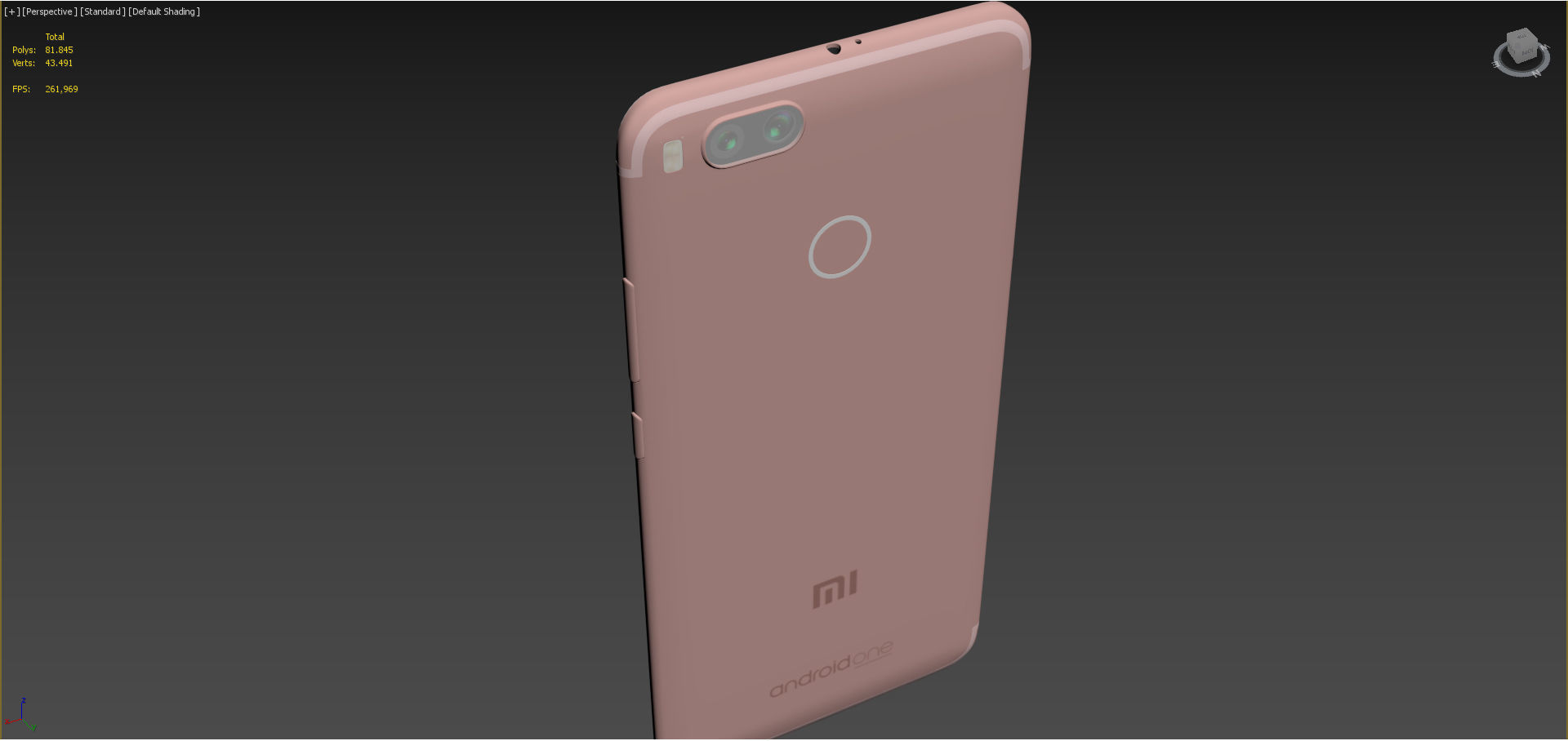 Xiaomi Mi A1 3 Color Pack 3D model_13