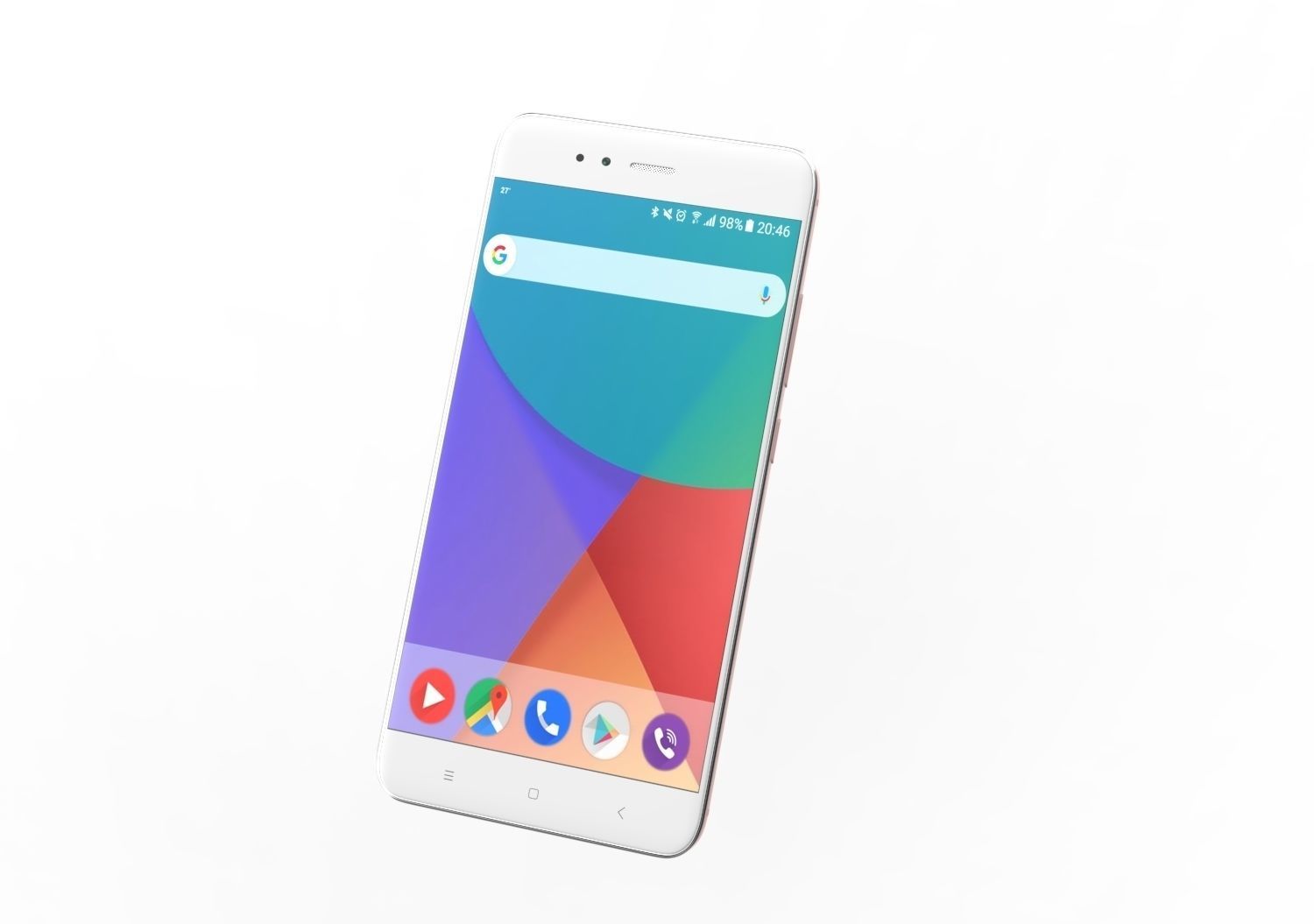 Xiaomi Mi A1 3 Color Pack 3D model_11