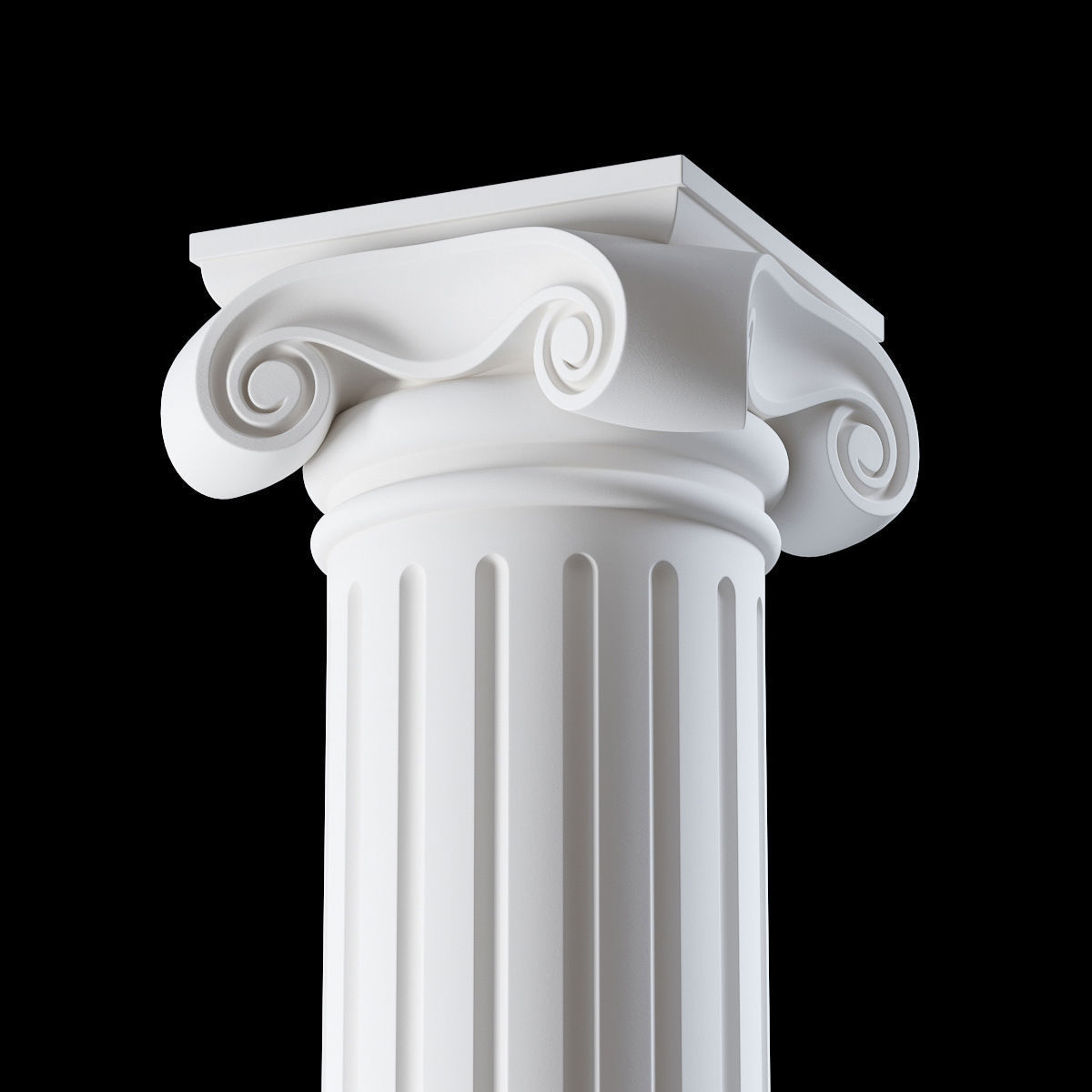 01 Ionic column order 3D model_3