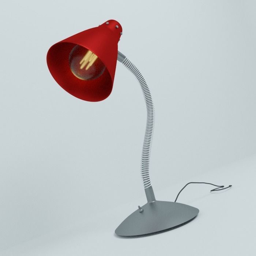 Desk Lamp 02 3D model