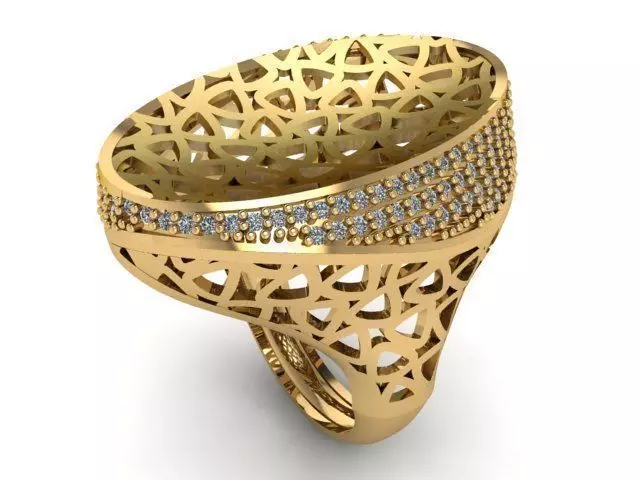 Ring R0205 3D print model_0