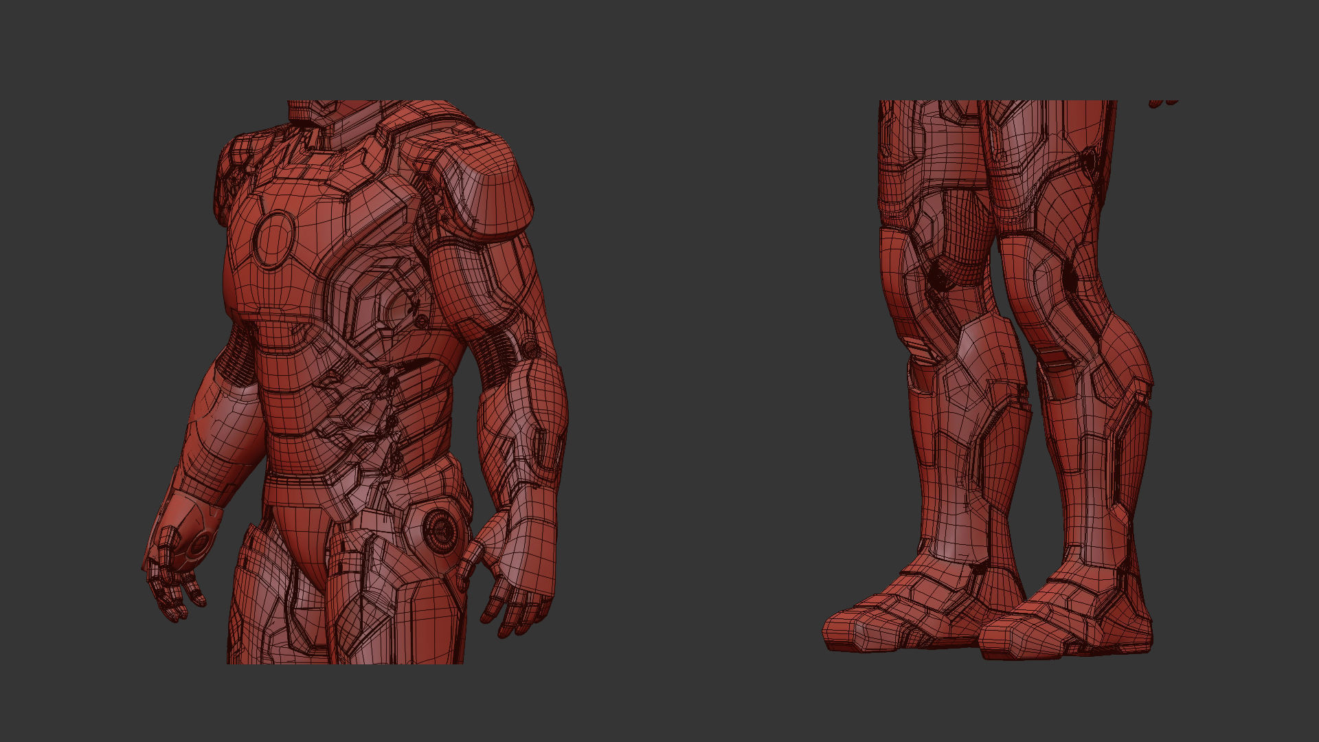 Iron man Mark 42 3D model_3