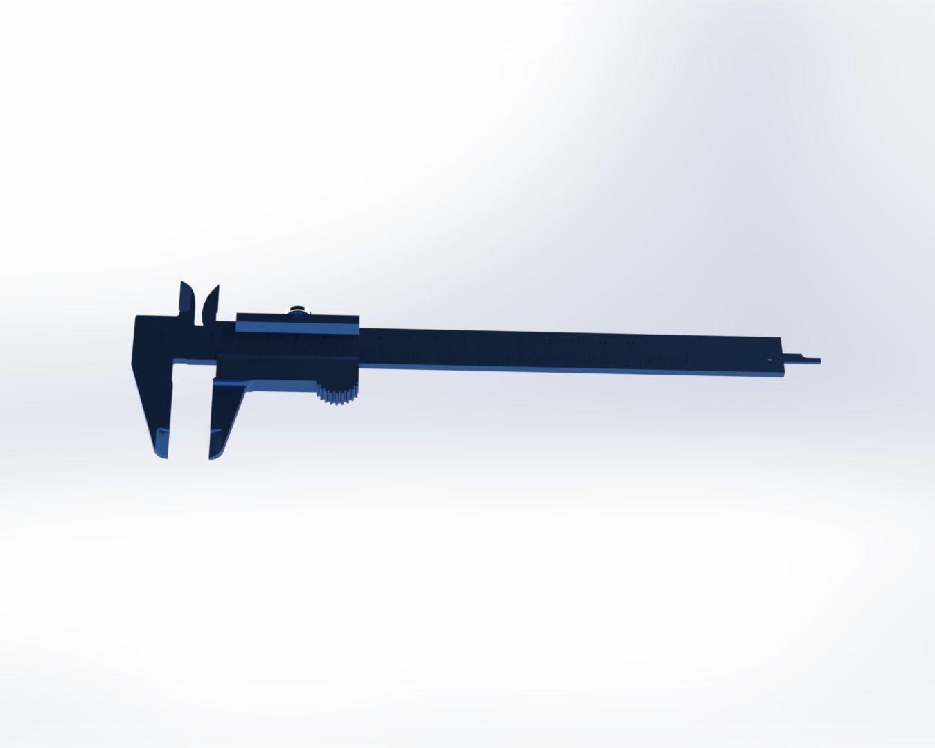 Vernier Caliper 0-150mm 3D model_15