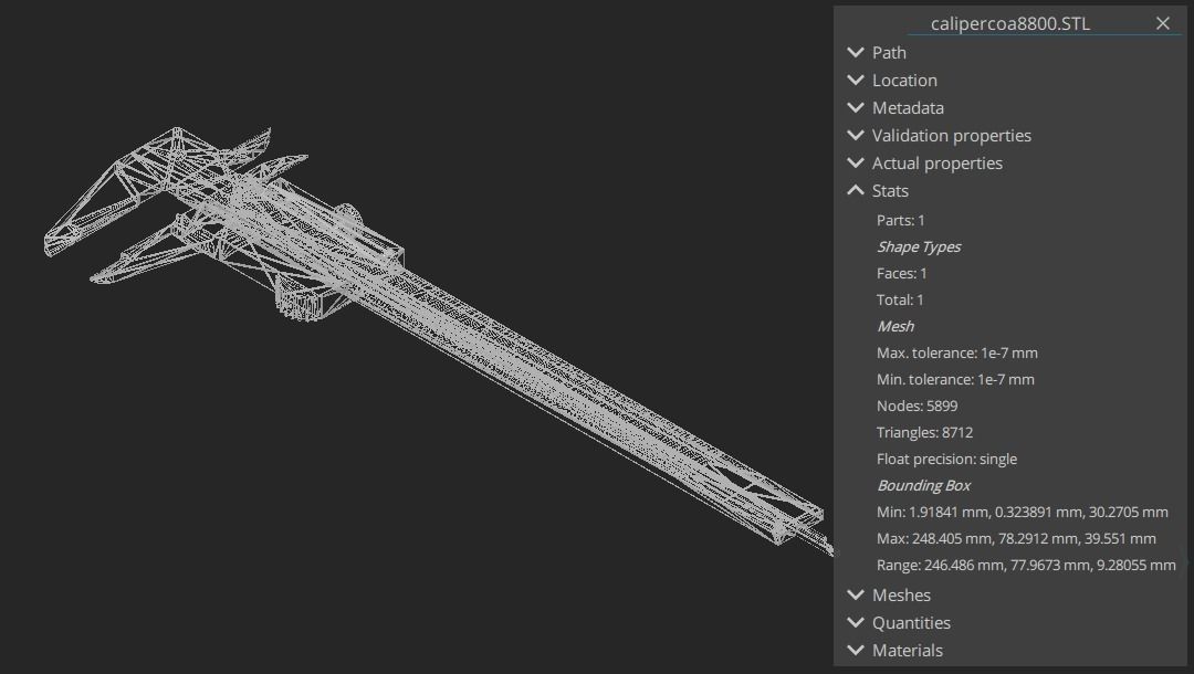 Vernier Caliper 0-150mm 3D model_6