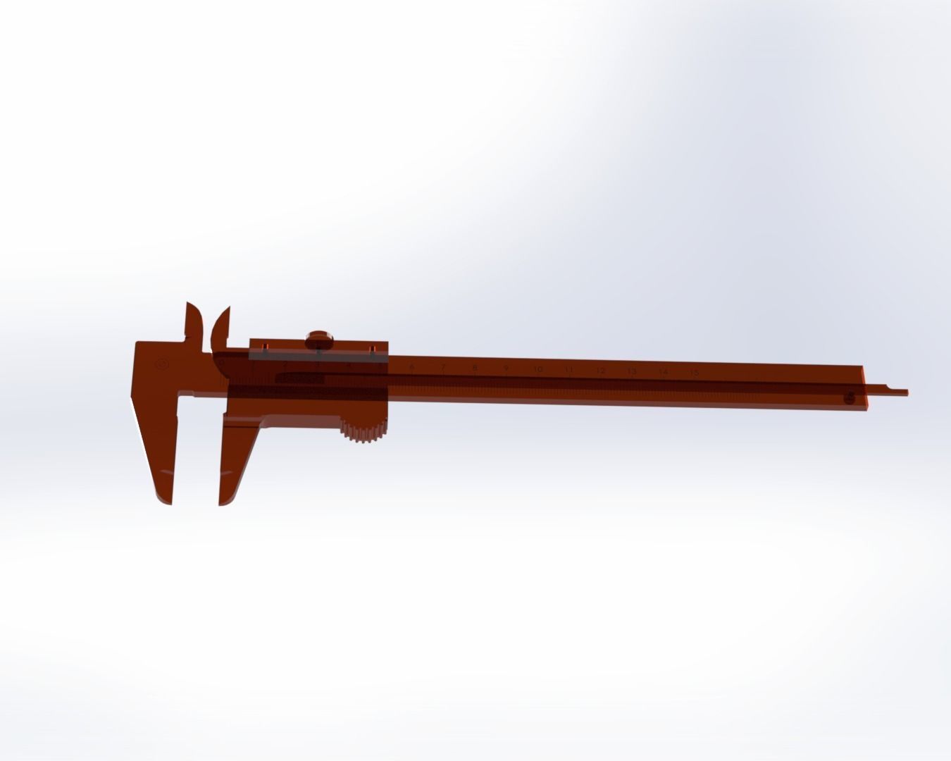 Vernier Caliper 0-150mm 3D model_17