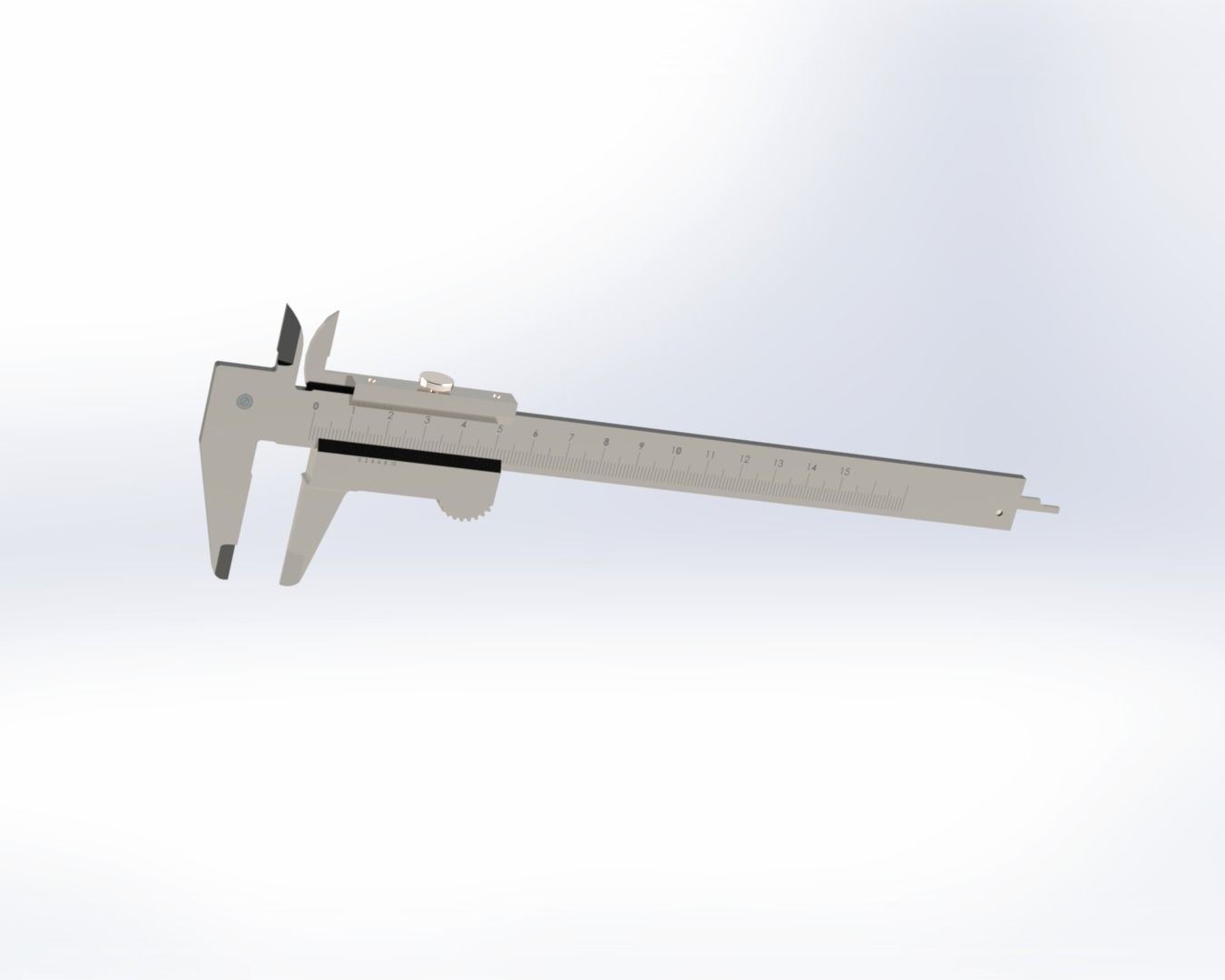 Vernier Caliper 0-150mm 3D model_16