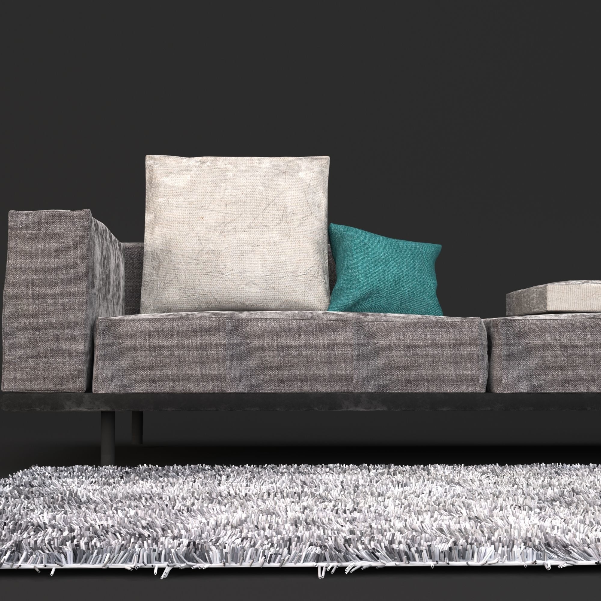 Sofa Meridiani Timothy 3D model_5