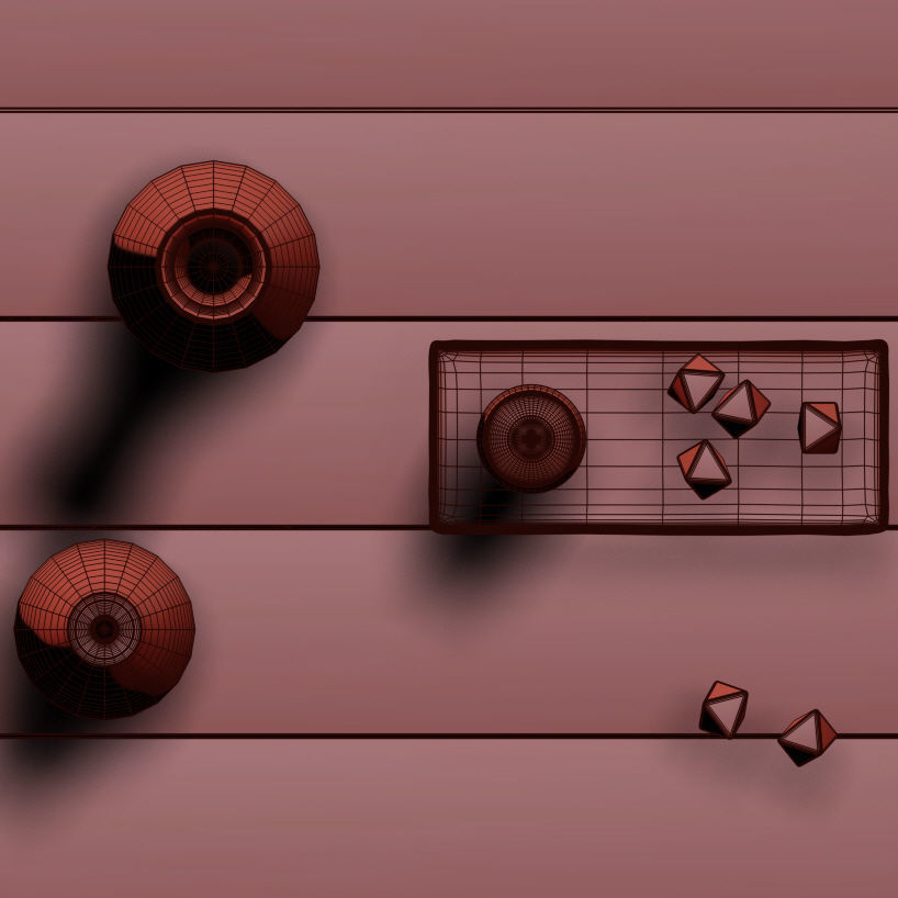 Ana White Rustic X Coffee Table 3D model_10