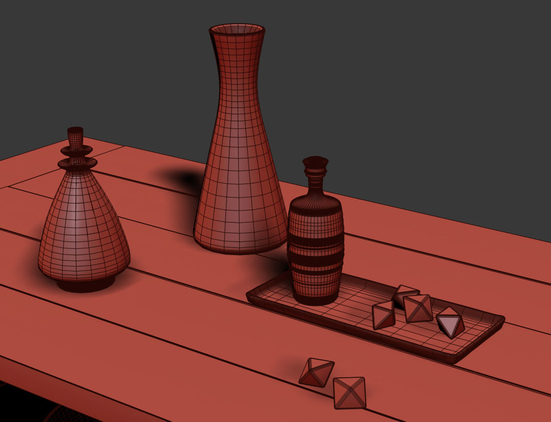 Ana White Rustic X Coffee Table 3D model_16