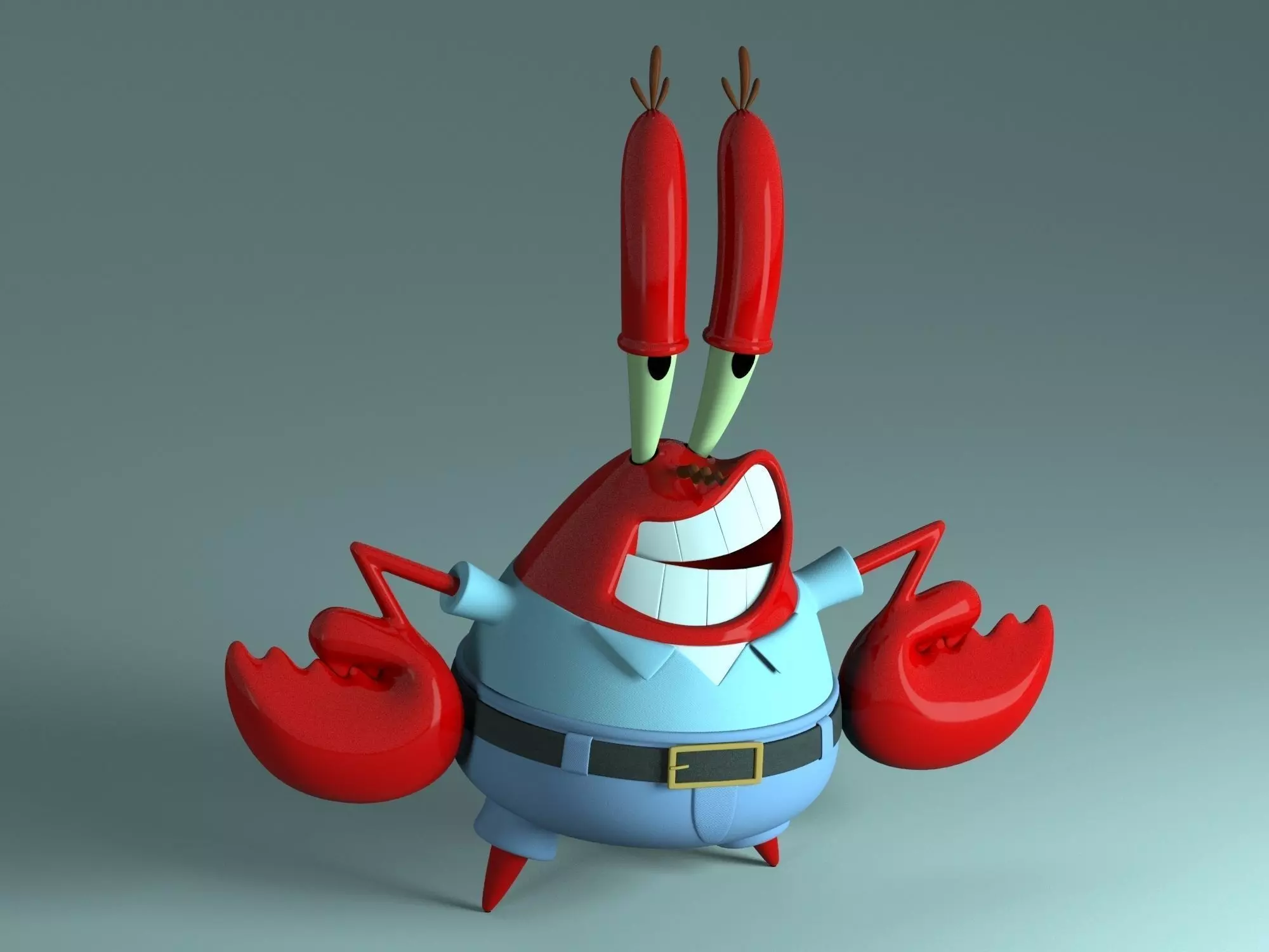 Mr Krabs - Sirigueijo 3D model_0