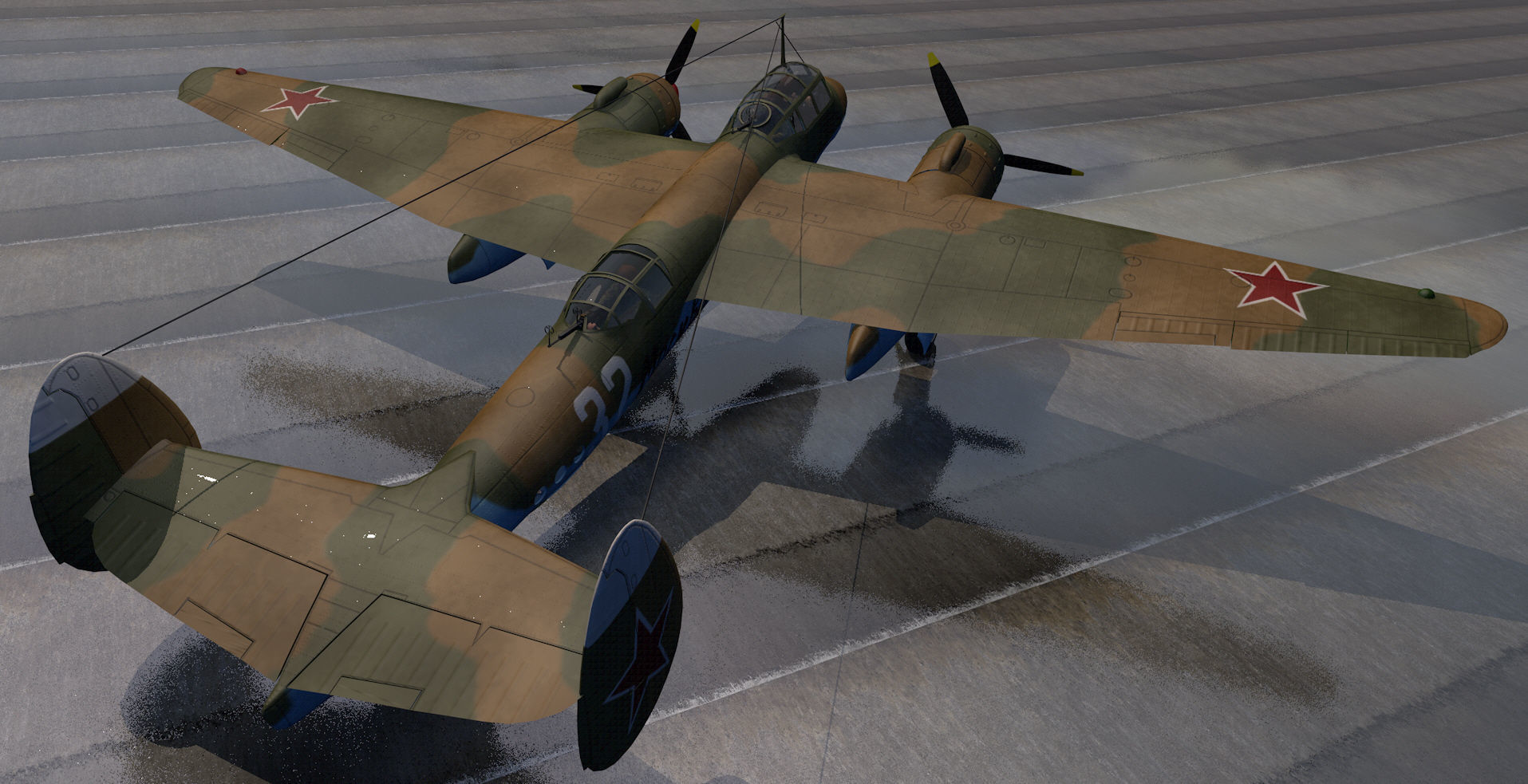 Tupolev TU-2 3D model_3