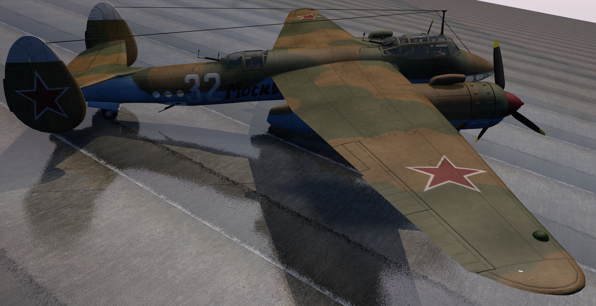 Tupolev TU-2 3D model_6