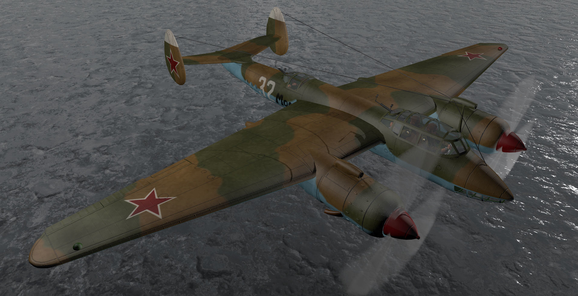 Tupolev TU-2 3D model_9