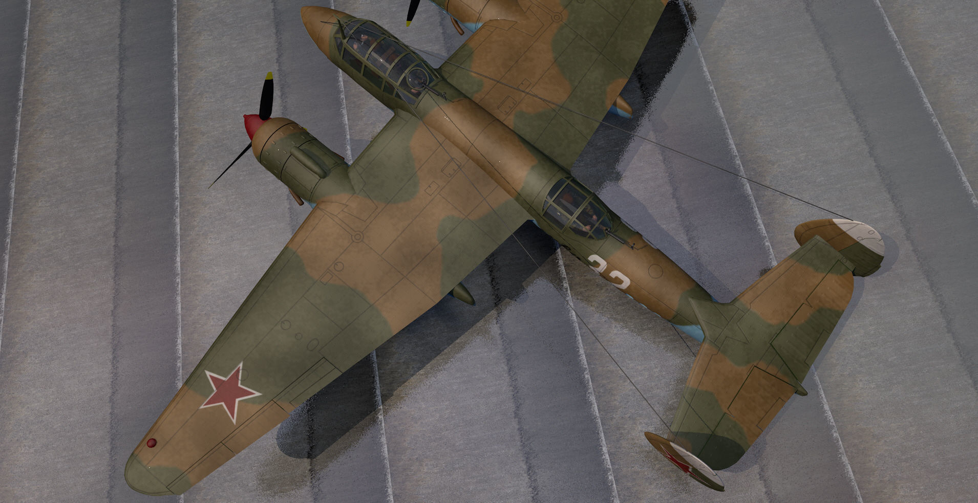 Tupolev TU-2 3D model_5