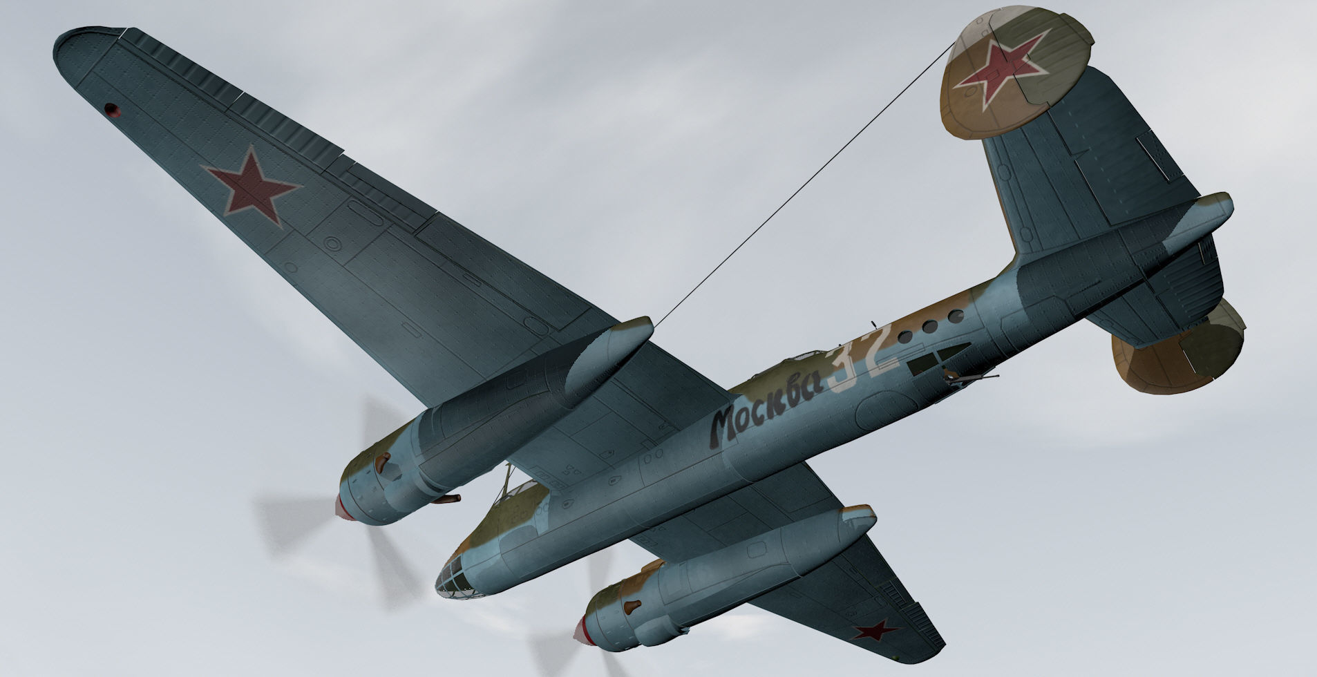 Tupolev TU-2 3D model_11