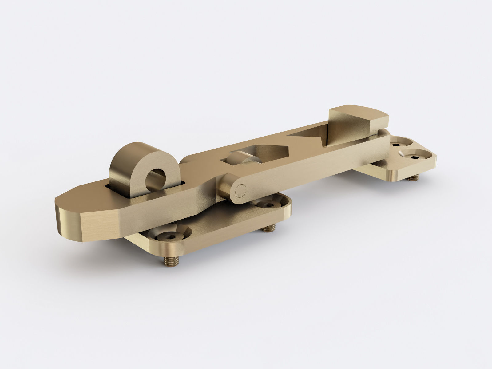 Door latch vol 01 3D model_20