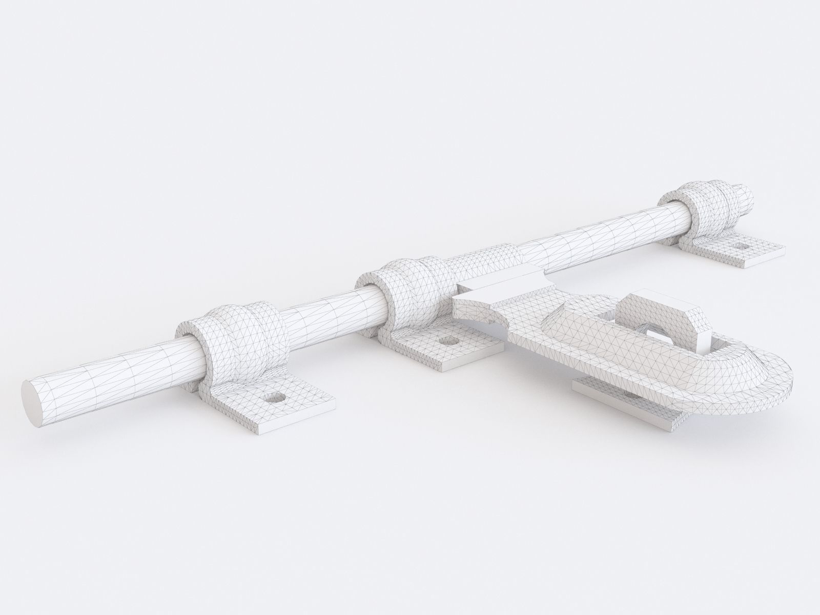 Door latch vol 01 3D model_15