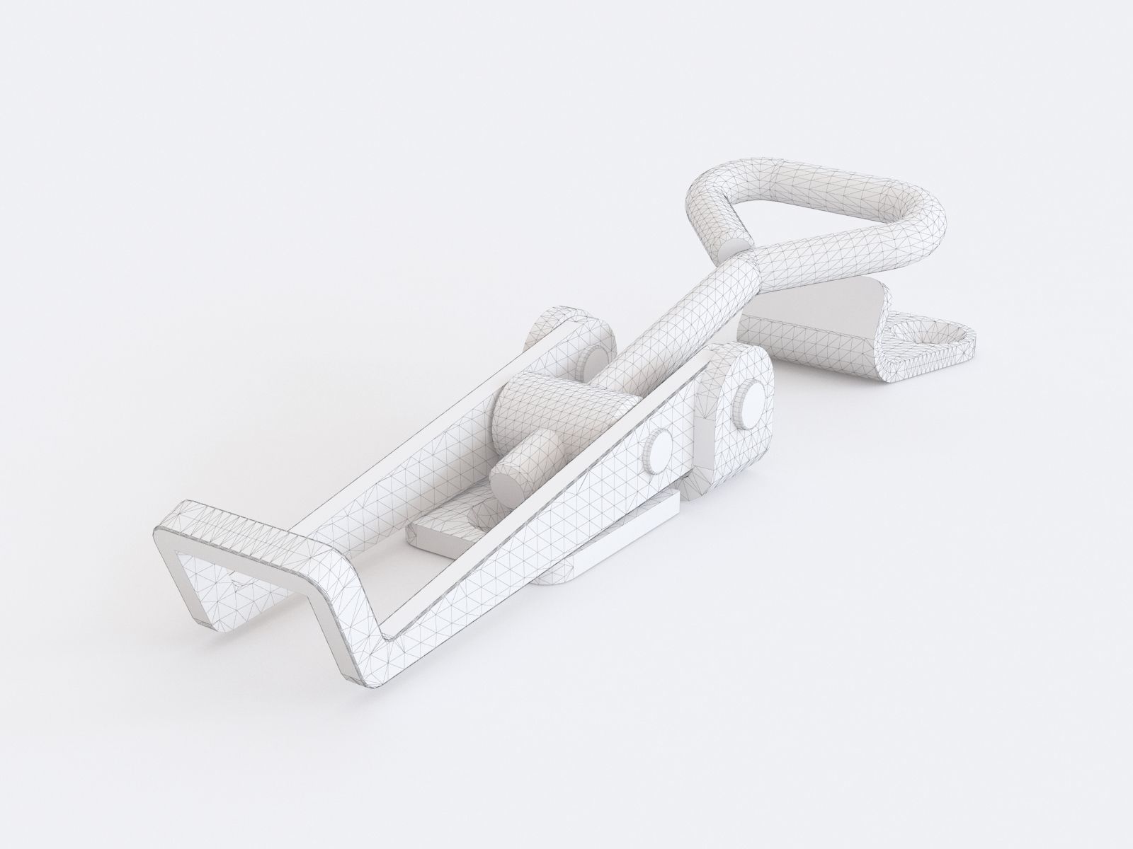 Door latch vol 01 3D model_23