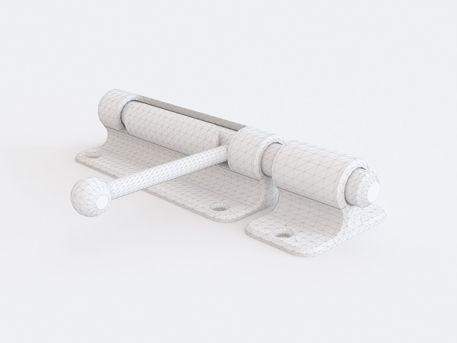 Door latch vol 01 3D model_17