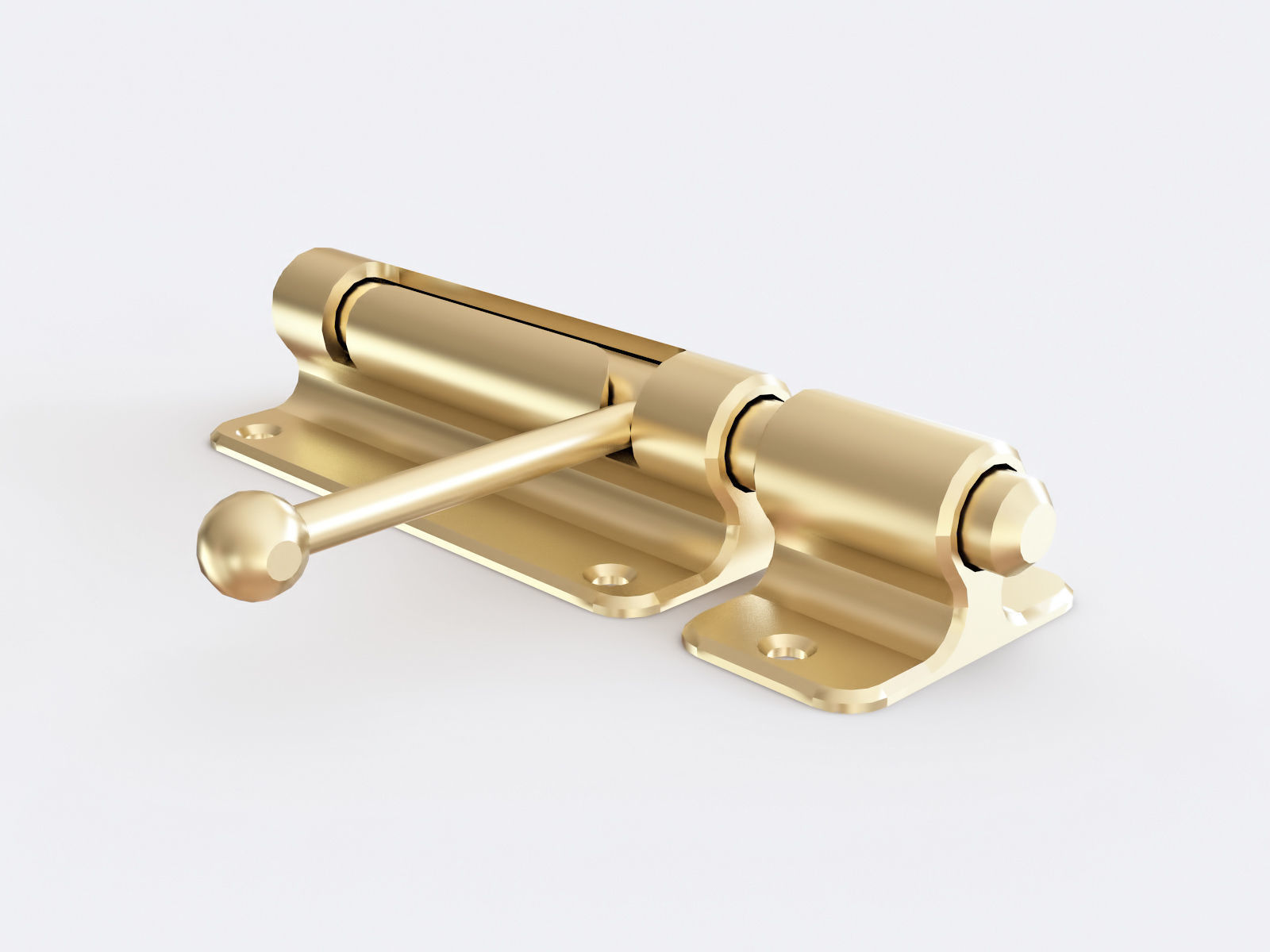 Door latch vol 01 3D model_16