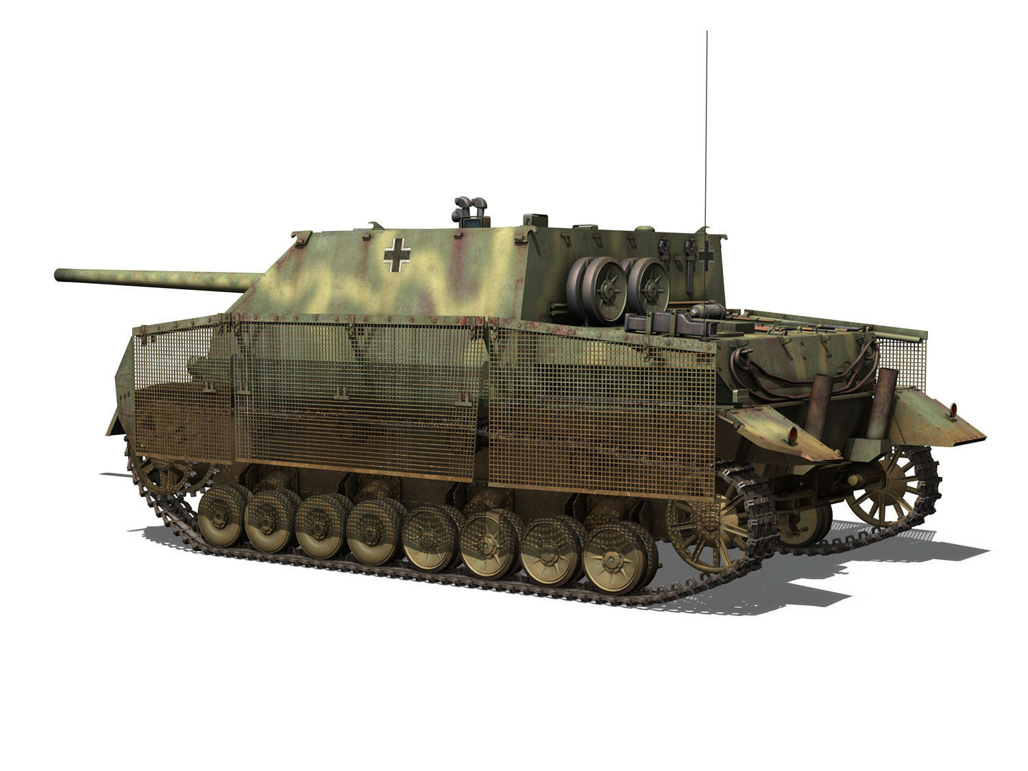 Jagdpanzer IV L70A 3D model_3