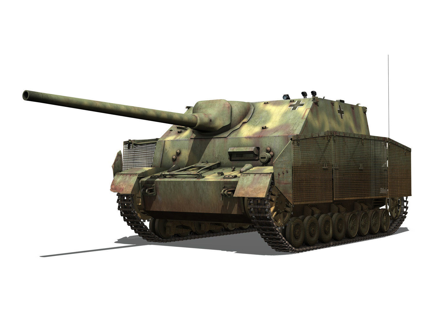 Jagdpanzer IV L70A 3D model_1