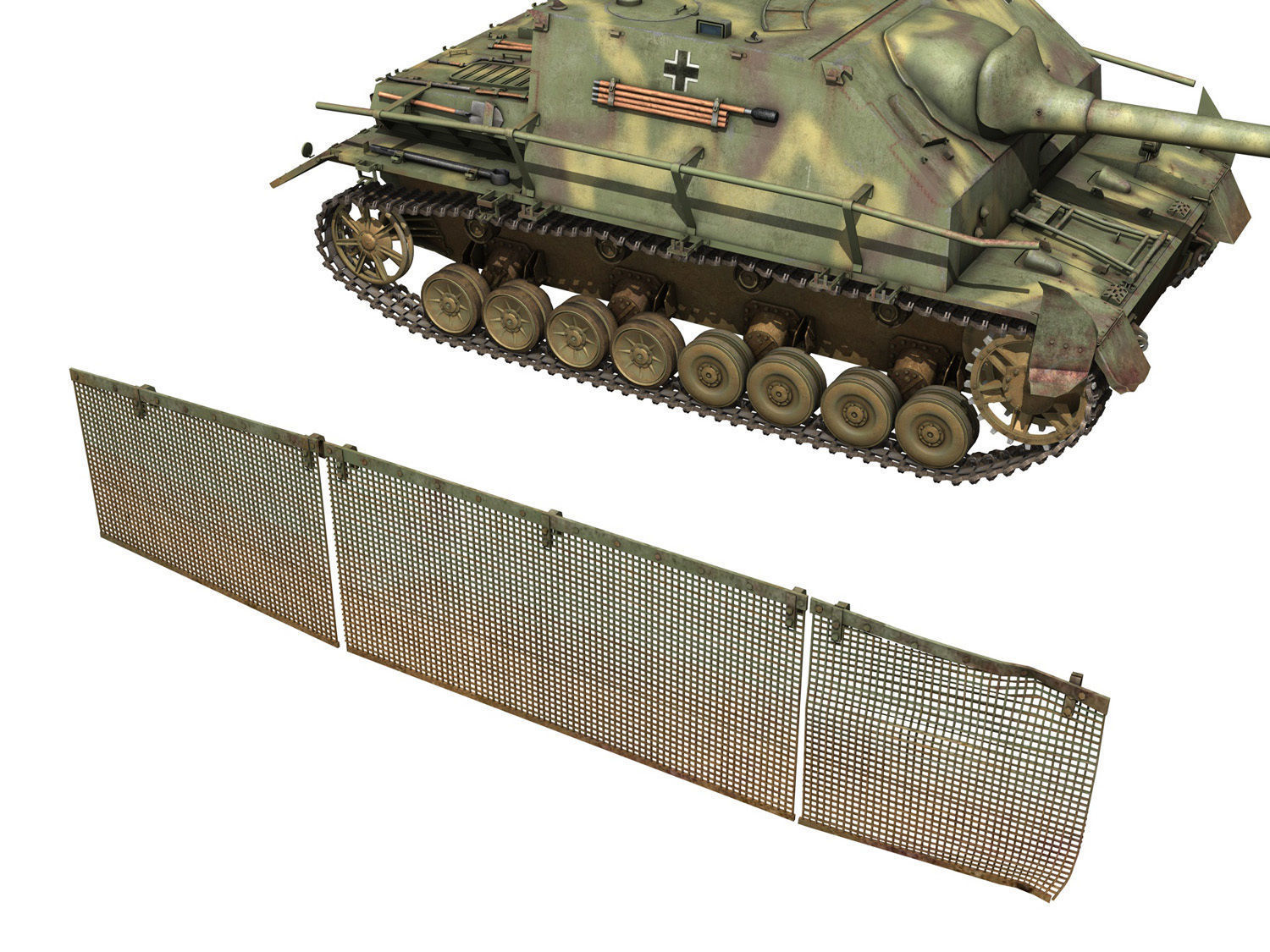 Jagdpanzer IV L70A 3D model_8