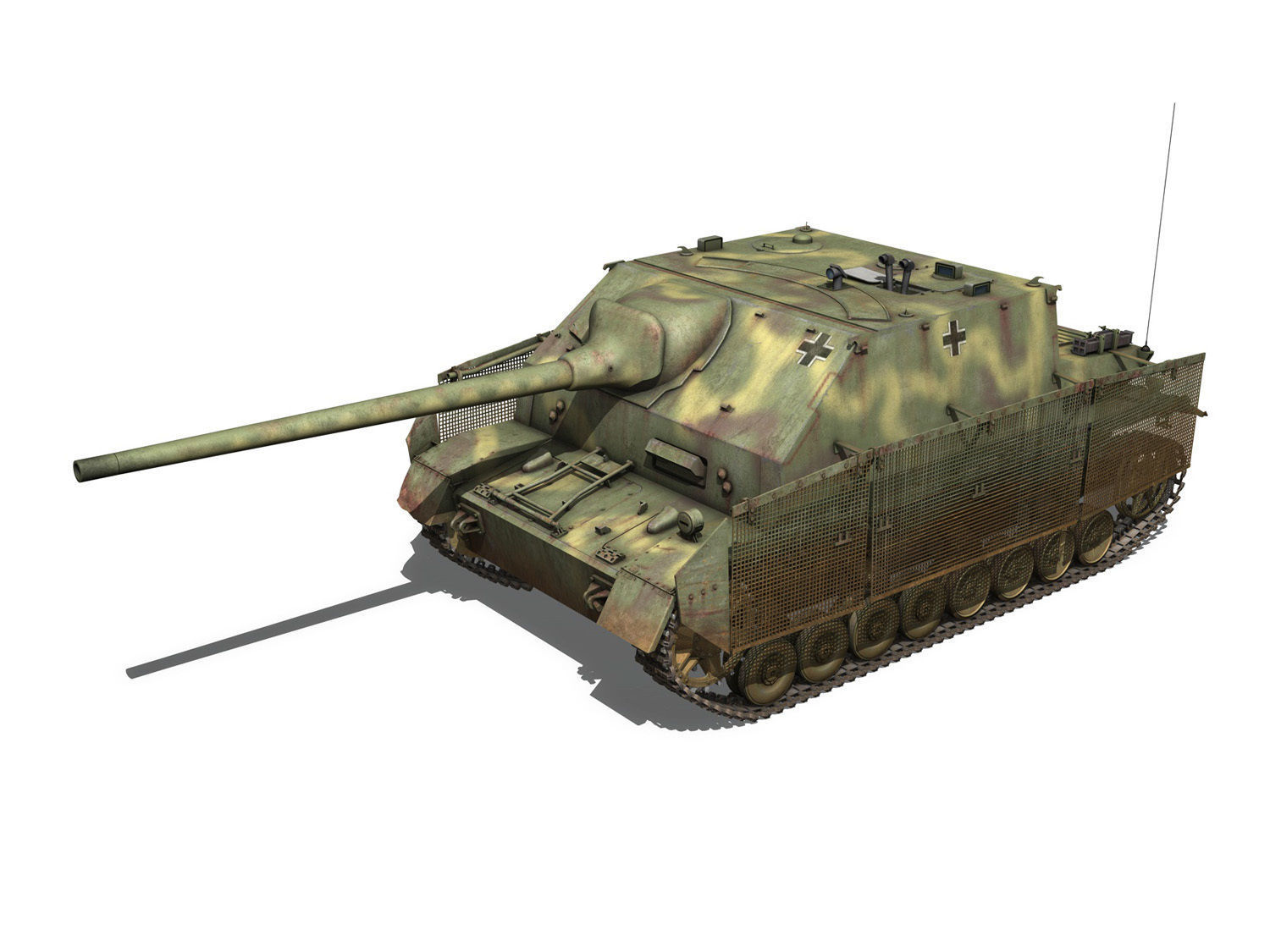 Jagdpanzer IV L70A 3D model_2