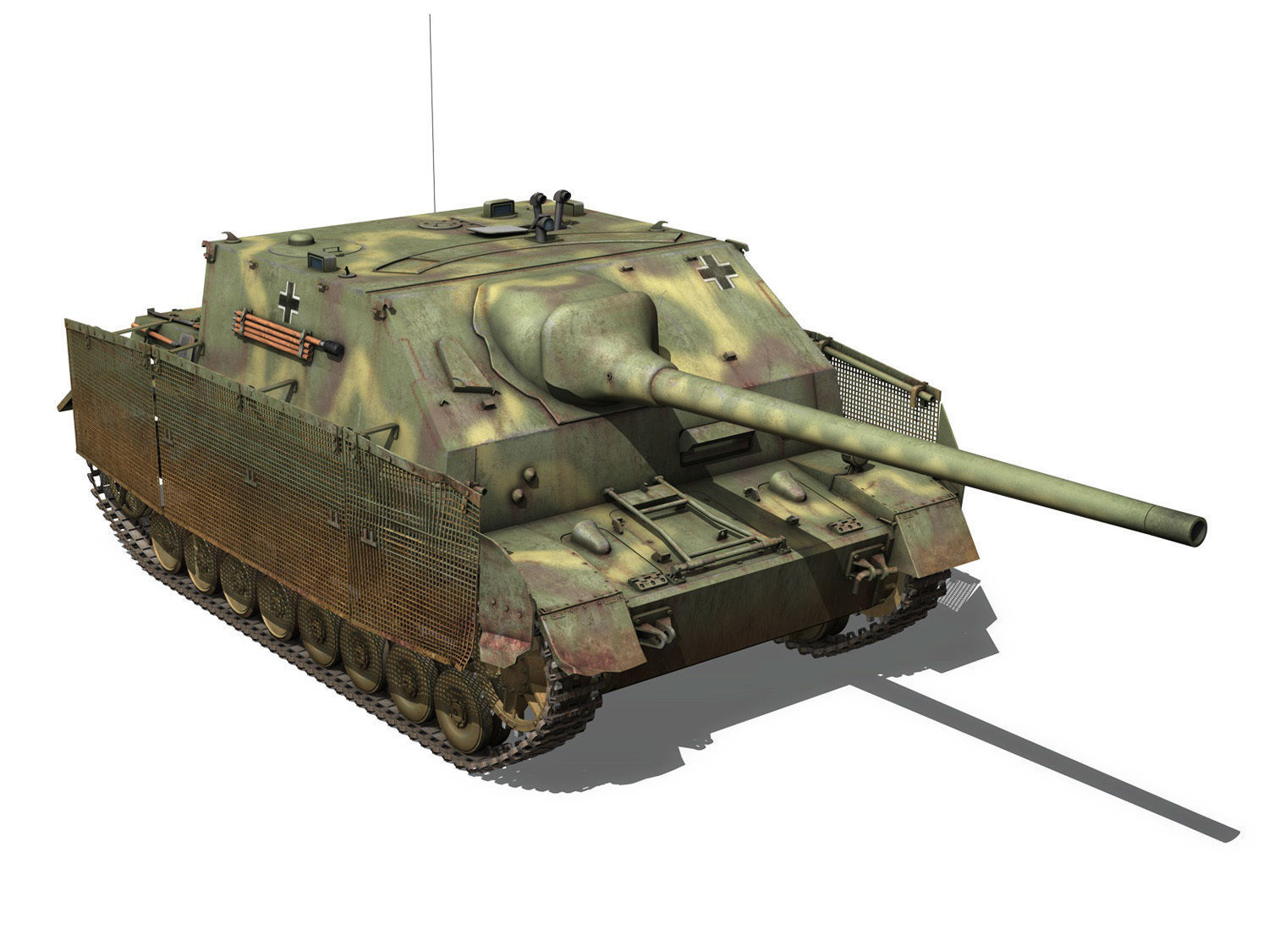 Jagdpanzer IV L70A 3D model_7