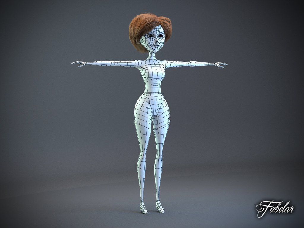 Elastigirl Printable 3D print model_5