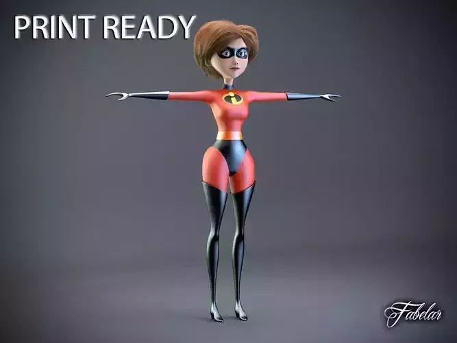 Elastigirl Printable 3D print model