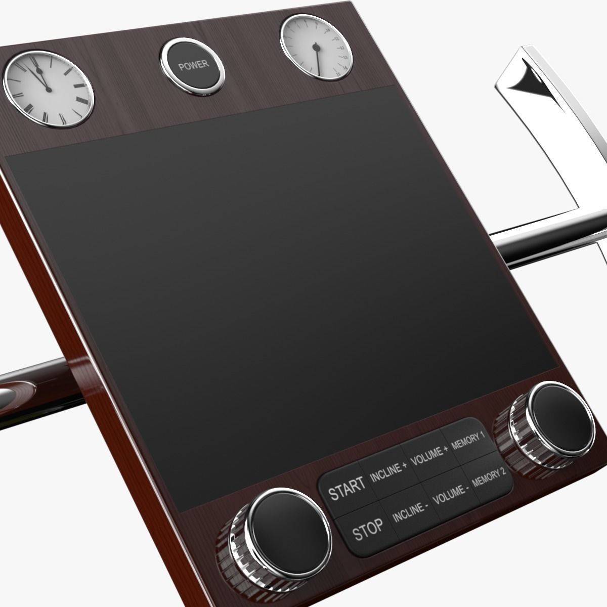 Treadmill concept 3D model_2