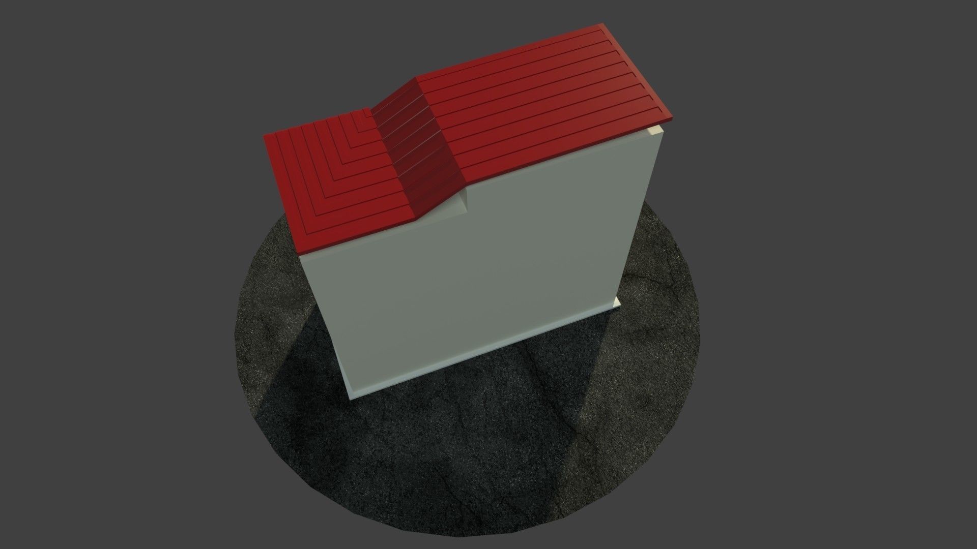 OFFICE BUILDING Free low-poly 3D model_8