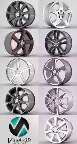 Volvo S60 rims collection