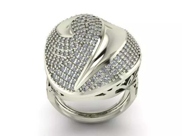 Ring R0211 3D print model_0