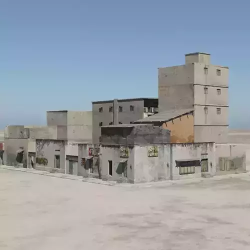 Shanty Town Buildings 2 City Block A B C