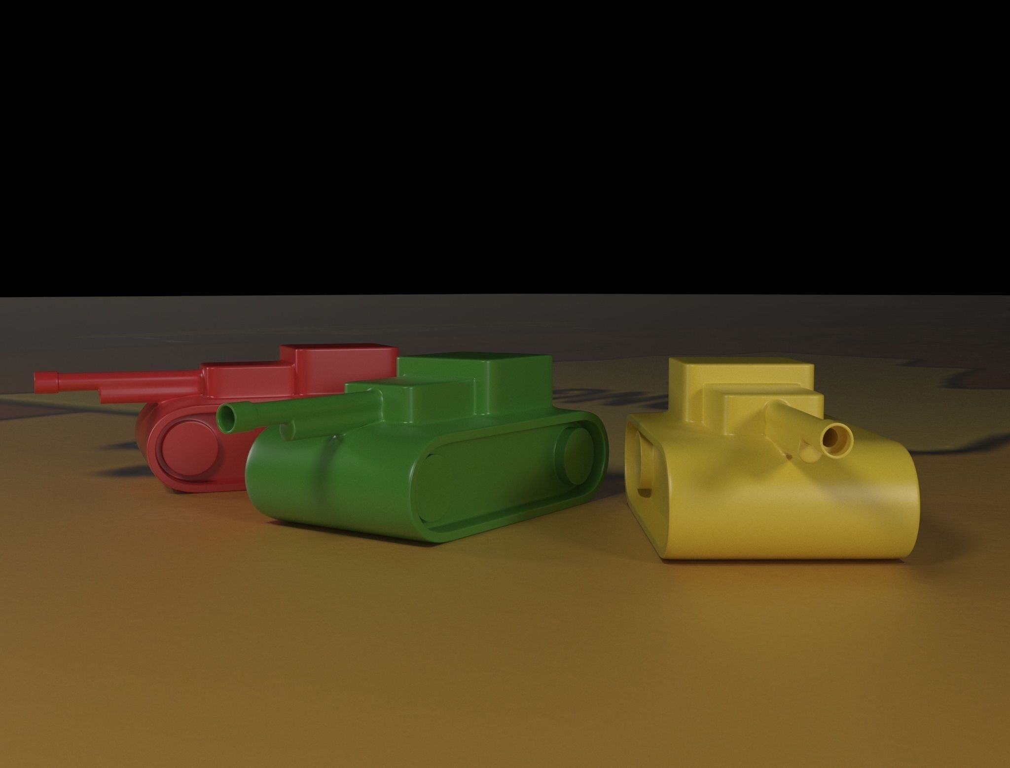 Risiko Tank 3D model_1