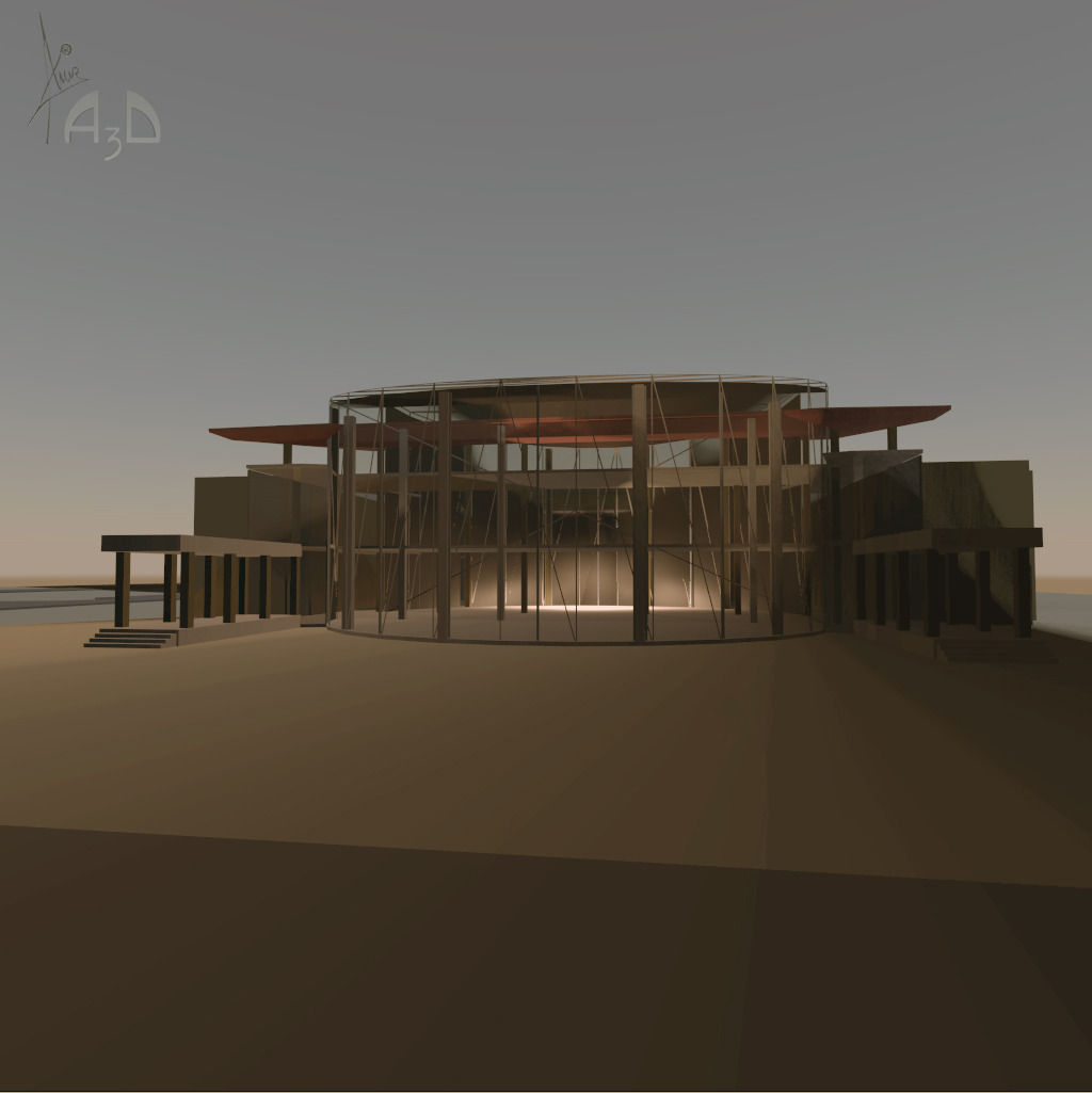 School Facility 3D model_13