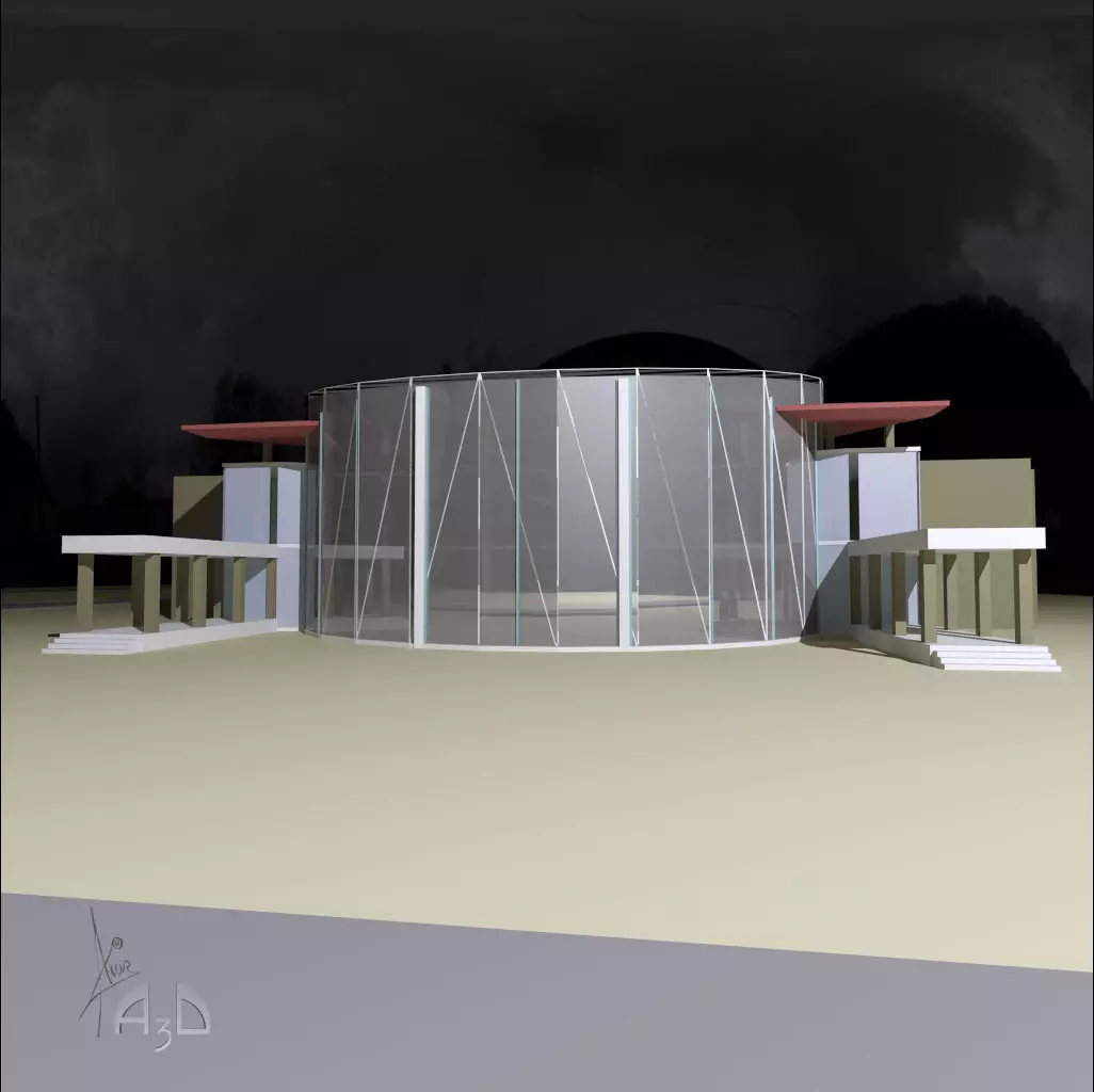 School Facility 3D model_0