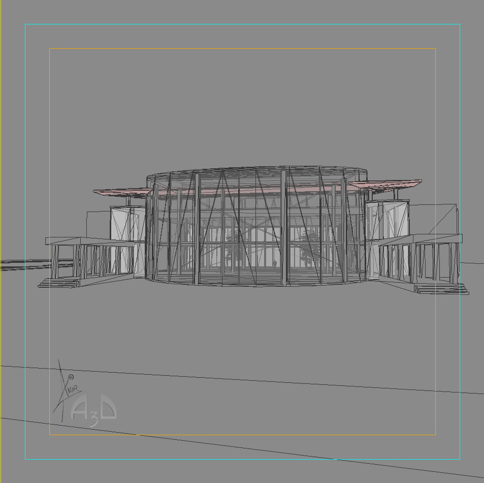 School Facility 3D model_1